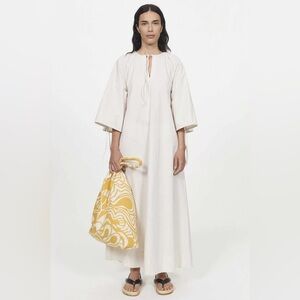 Rodebjer Dress Galaxy Pulp Cotton Offwhite